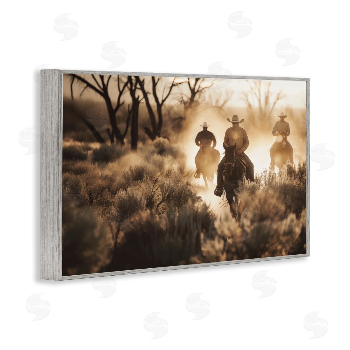 Lazar Studio Riders Of The West Canvas Wall Art Print