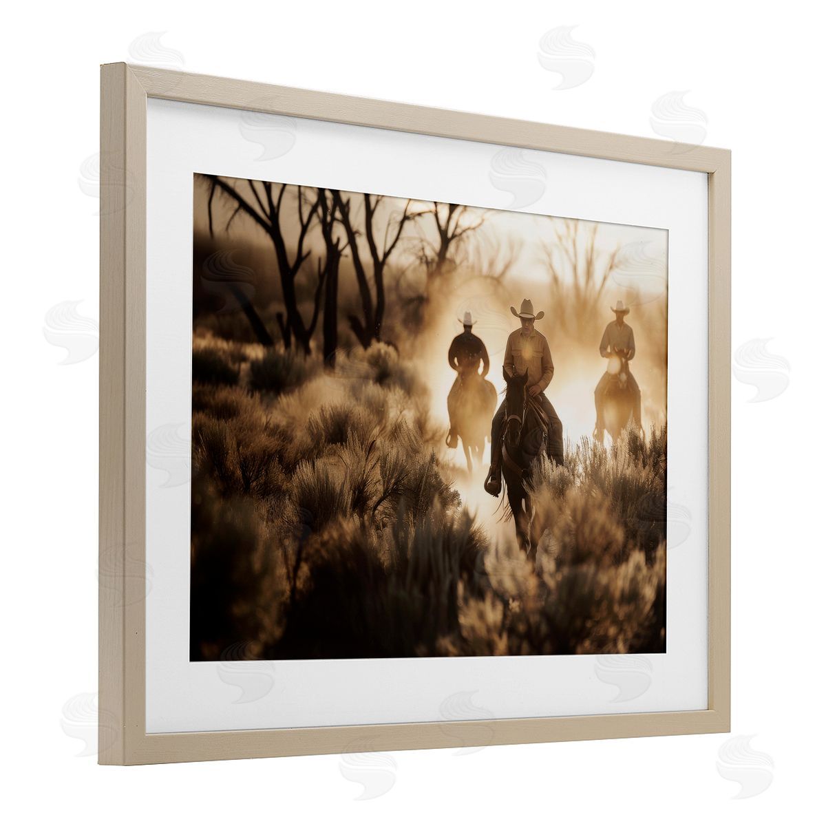 Lazar Studio Riders Of The West Canvas Wall Art Print