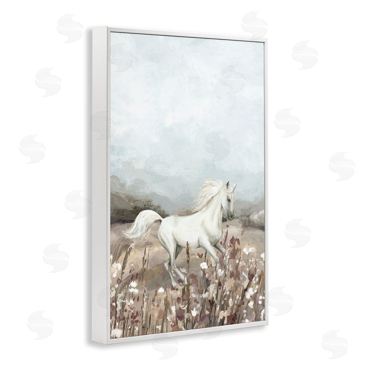 Hannah Dawson Wildflower Grace Horse Canvas Wall Art Print