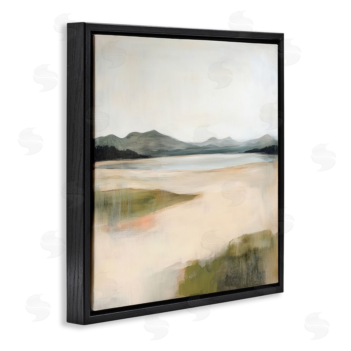 Raymond Powers High Mountain Lake Canvas Wall Art Print