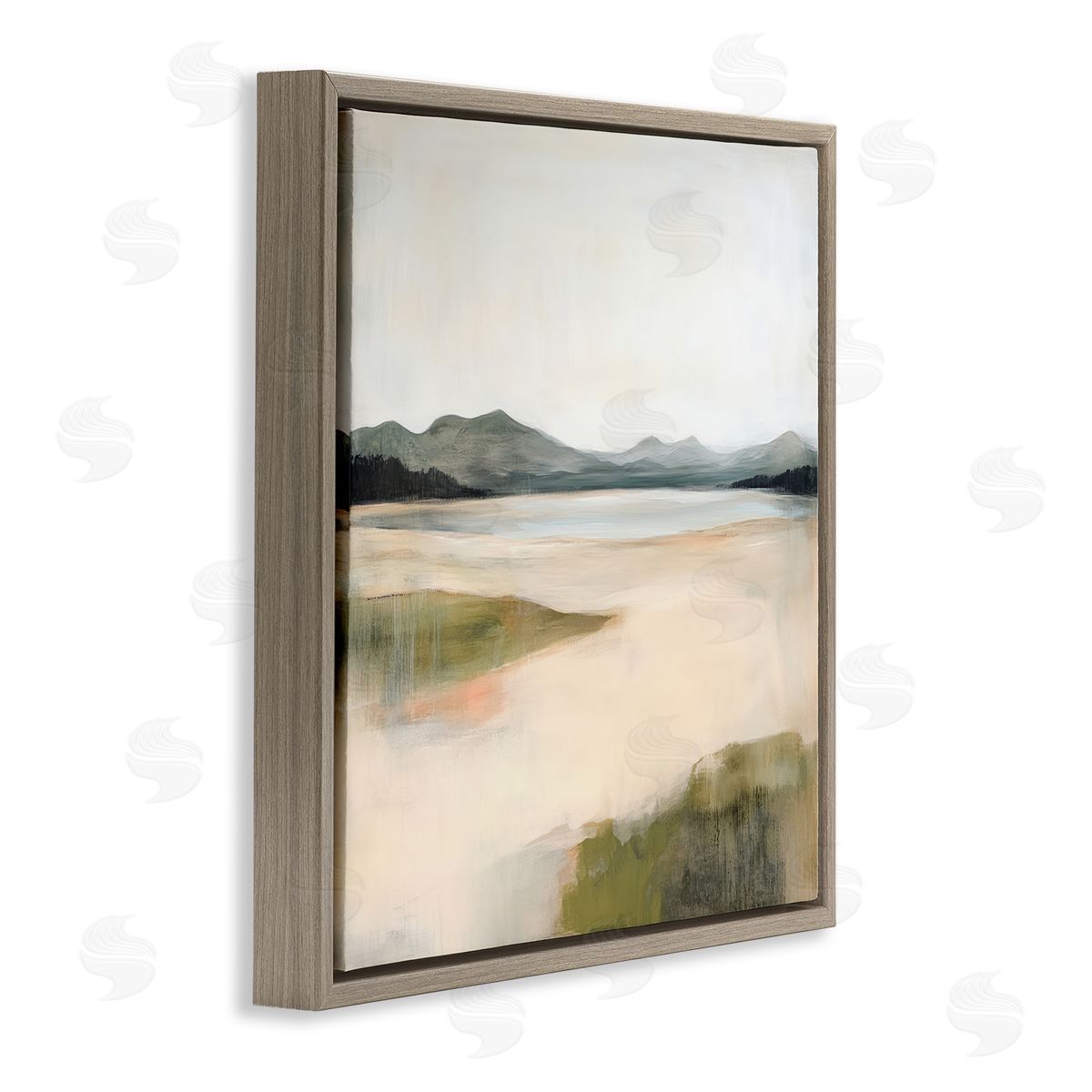 Raymond Powers High Mountain Lake Canvas Wall Art Print