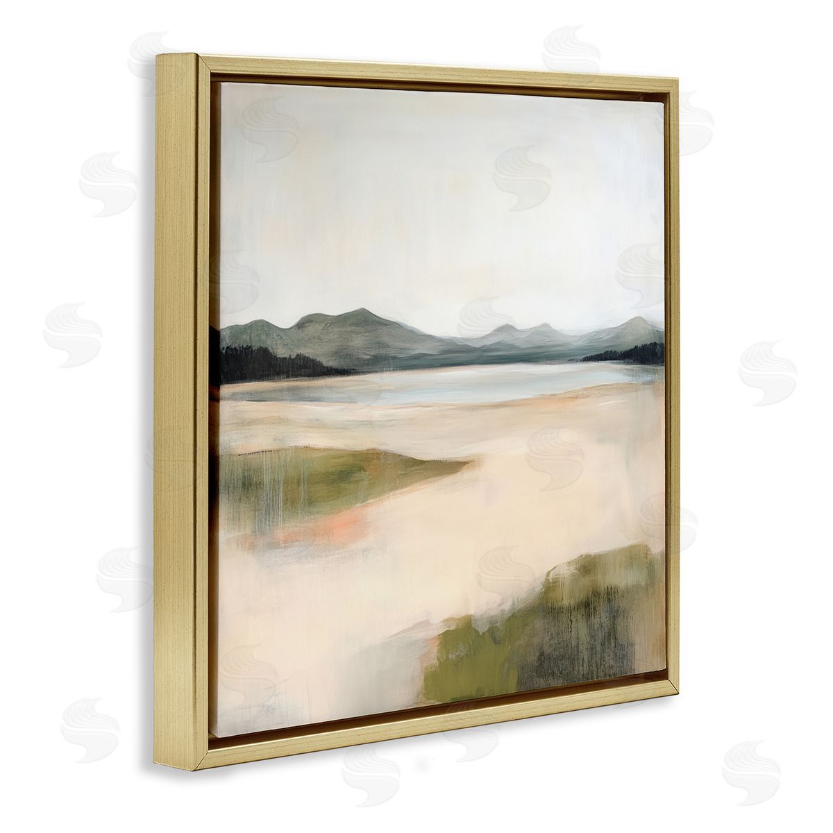 Raymond Powers High Mountain Lake Canvas Wall Art Print
