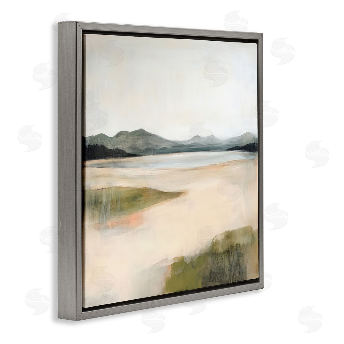 Raymond Powers High Mountain Lake Canvas Wall Art Print