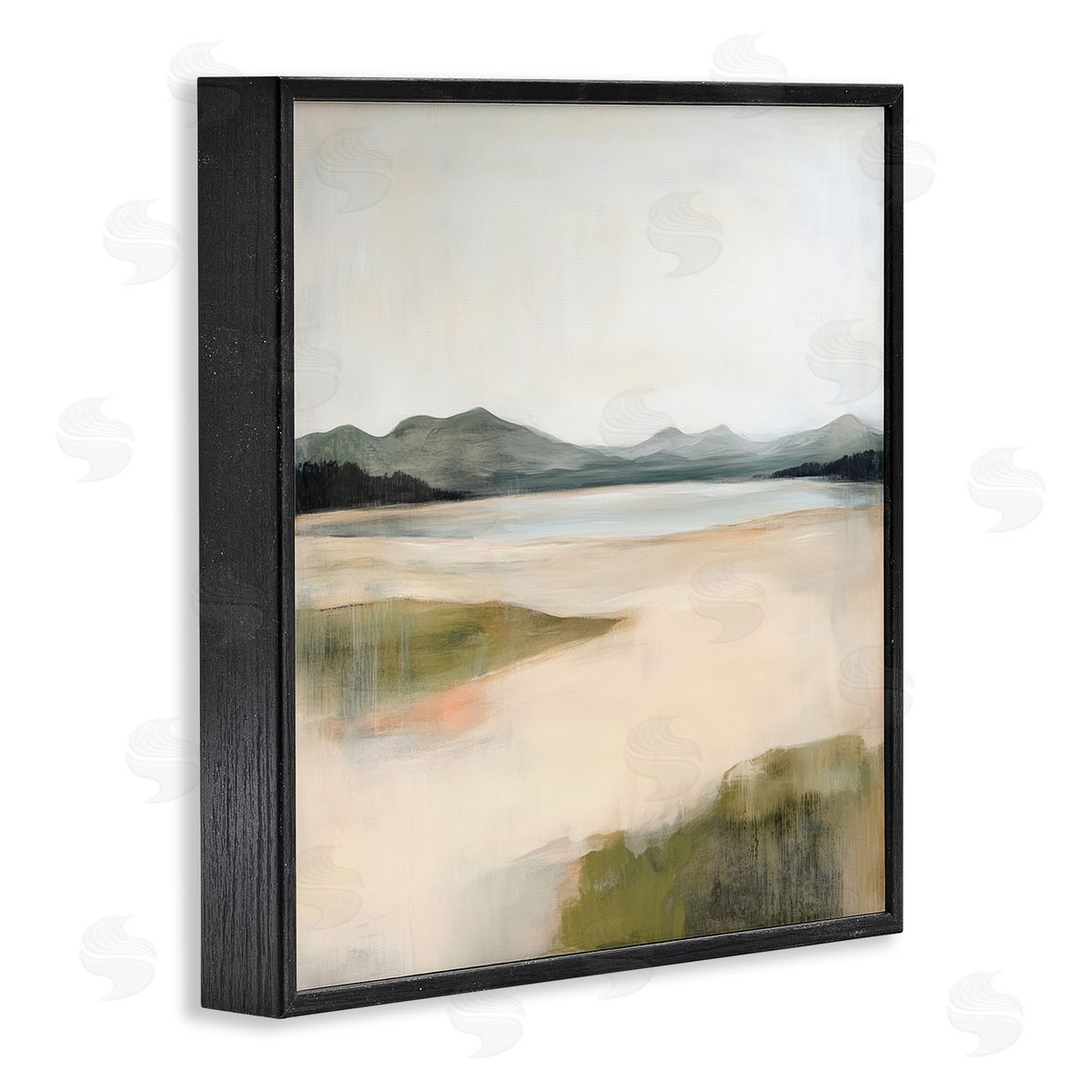 Raymond Powers High Mountain Lake Canvas Wall Art Print