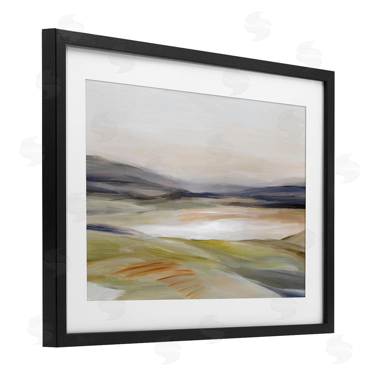 Hannah Dawson Fading Tranquil Horizon Canvas Wall Art Print