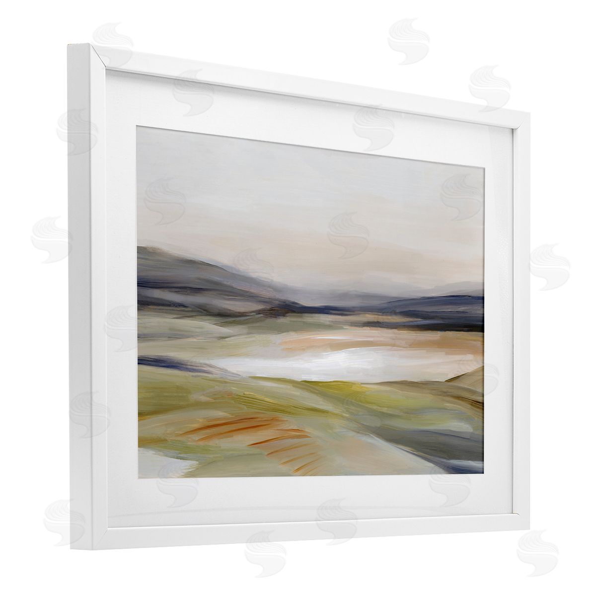 Hannah Dawson Fading Tranquil Horizon Canvas Wall Art Print