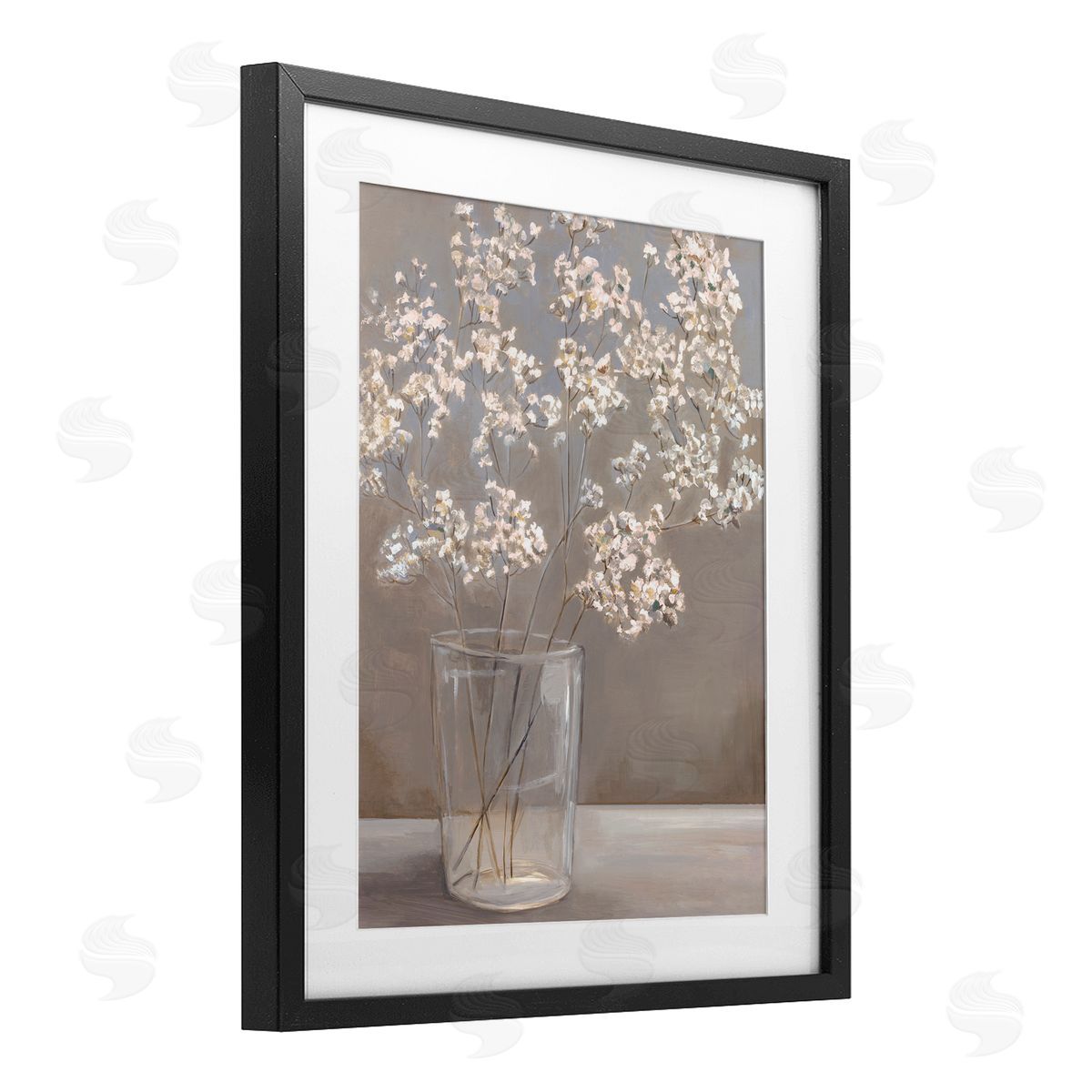 Hannah Dawson Baby's Breath Elegance Canvas Wall Art Print