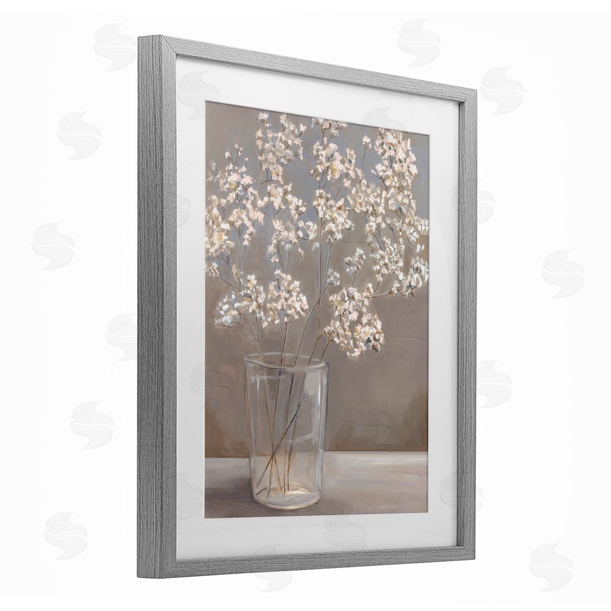 Hannah Dawson Baby's Breath Elegance Canvas Wall Art Print