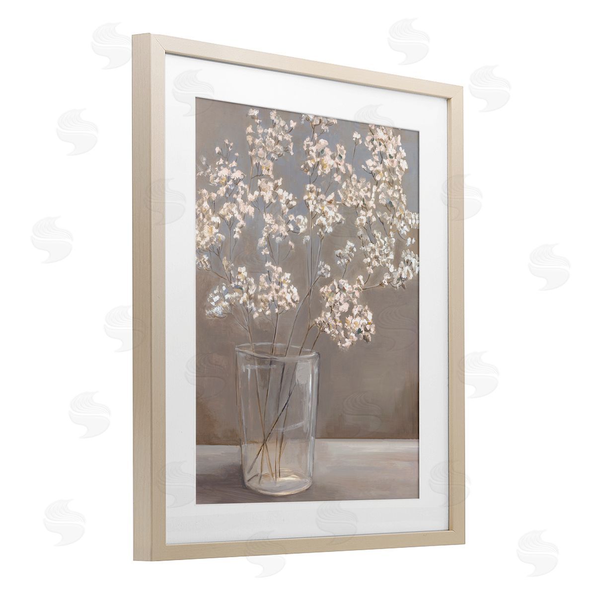 Hannah Dawson Baby's Breath Elegance Canvas Wall Art Print
