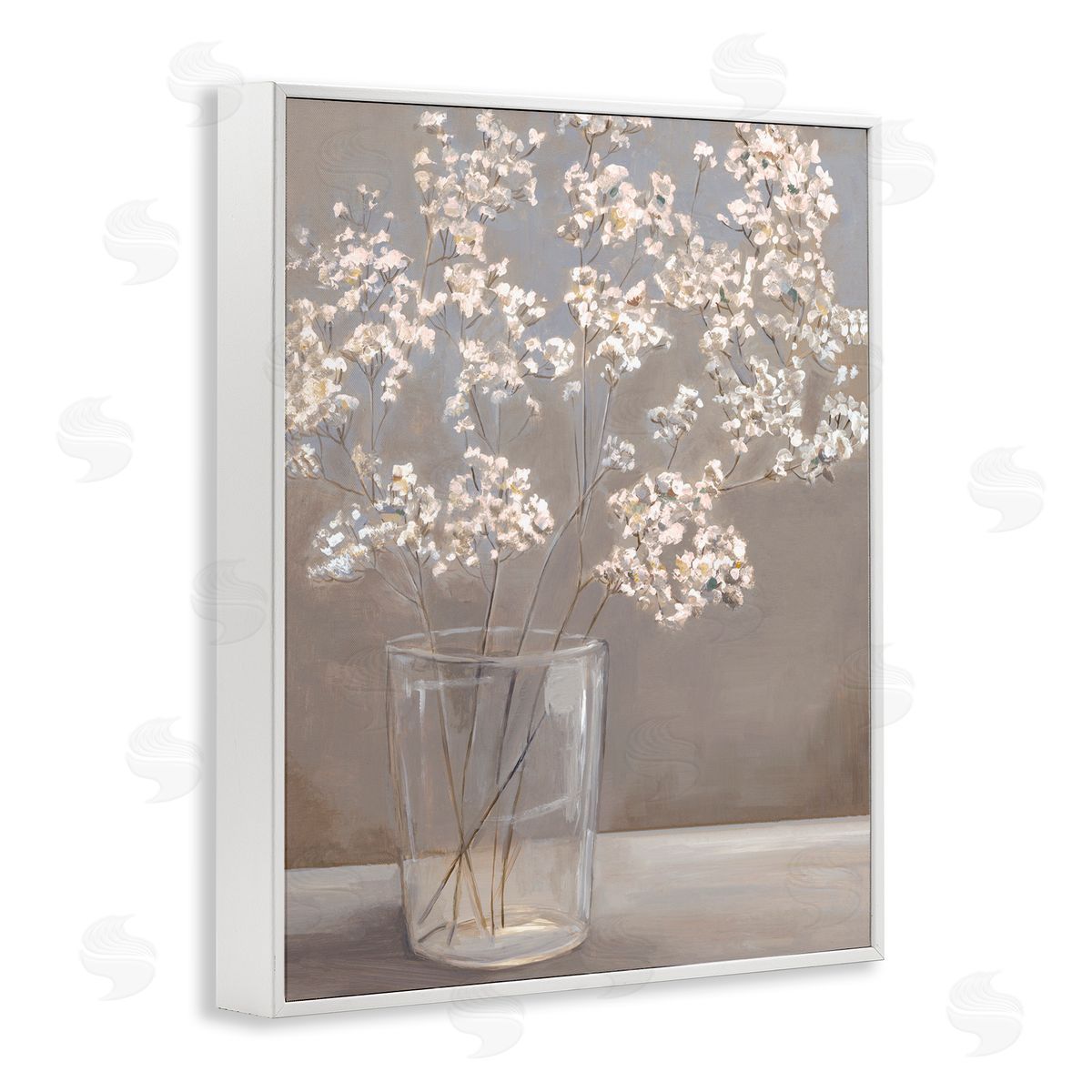 Hannah Dawson Baby's Breath Elegance Canvas Wall Art Print
