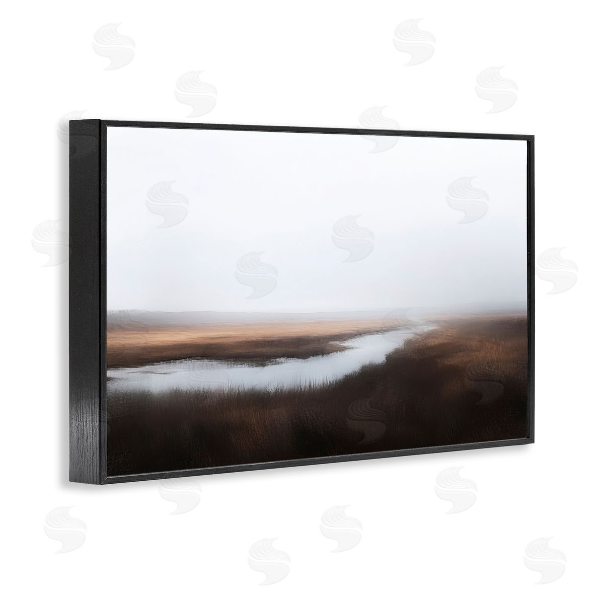 Novae Still Lake Illusion Canvas Wall Art Print