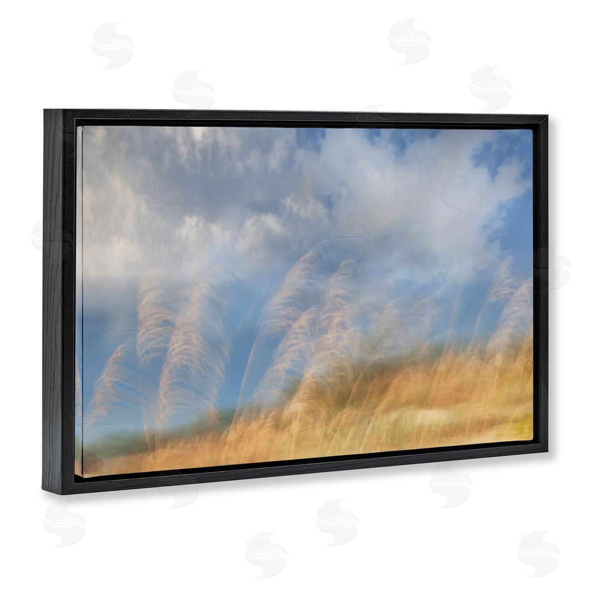 Karin Connolly Waves Of Terra Landscape Canvas Wall Art Print