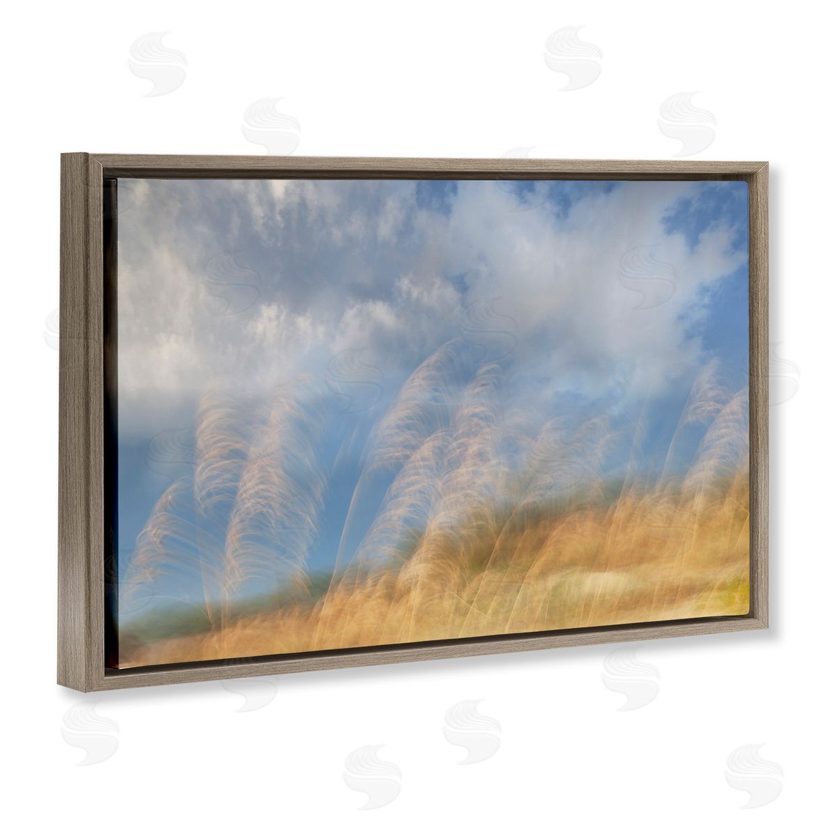 Karin Connolly Waves Of Terra Landscape Canvas Wall Art Print