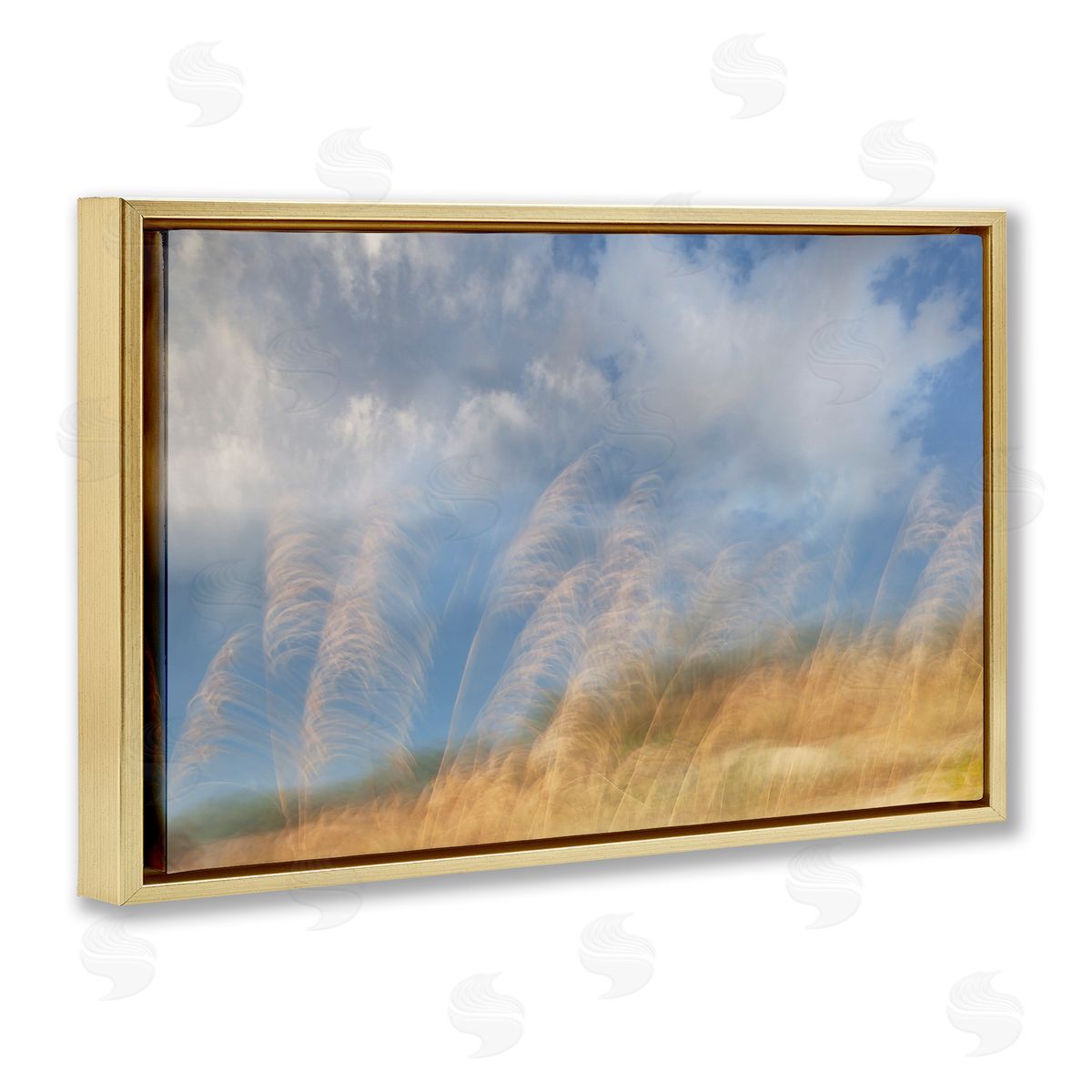 Karin Connolly Waves Of Terra Landscape Canvas Wall Art Print