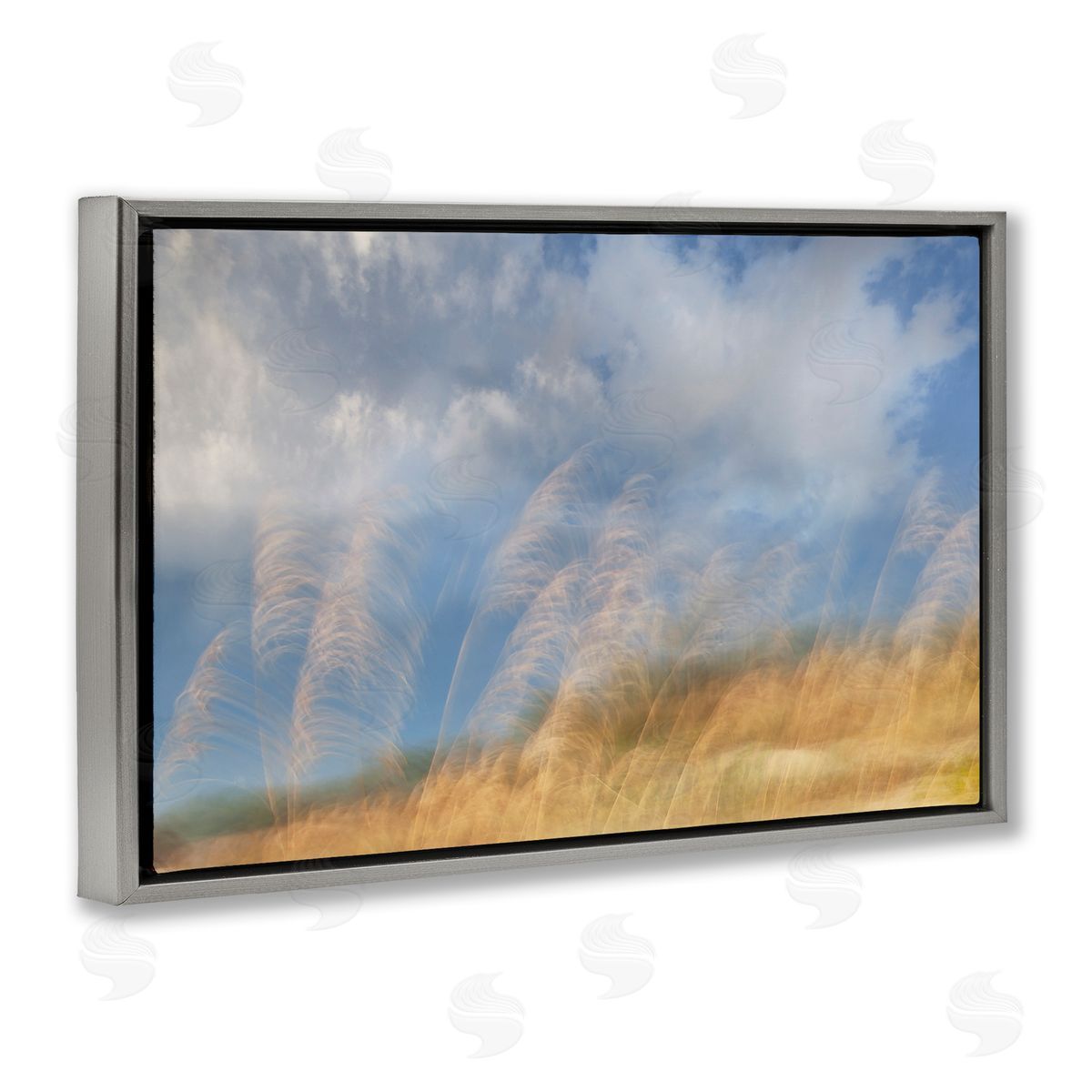 Karin Connolly Waves Of Terra Landscape Canvas Wall Art Print