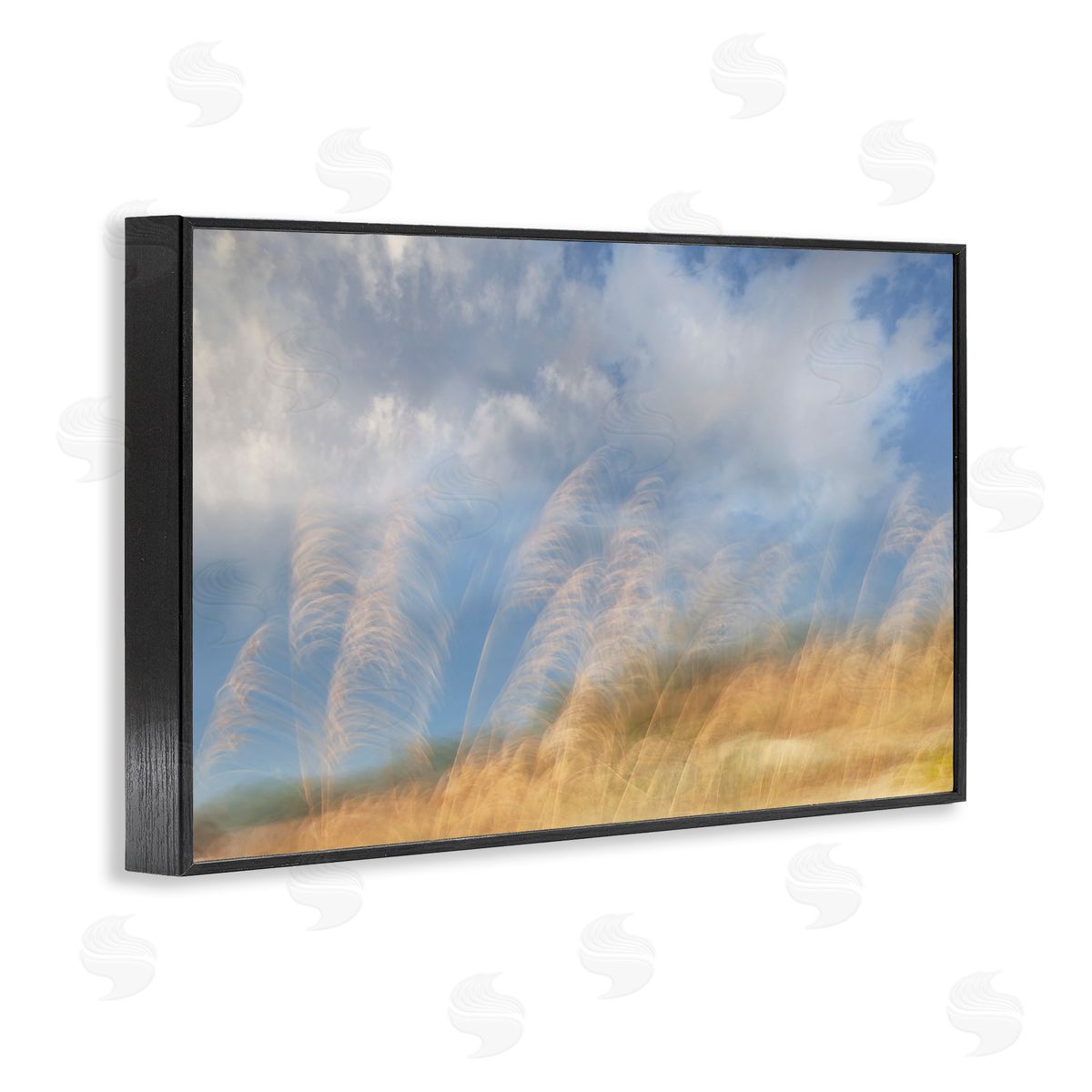 Karin Connolly Waves Of Terra Landscape Canvas Wall Art Print
