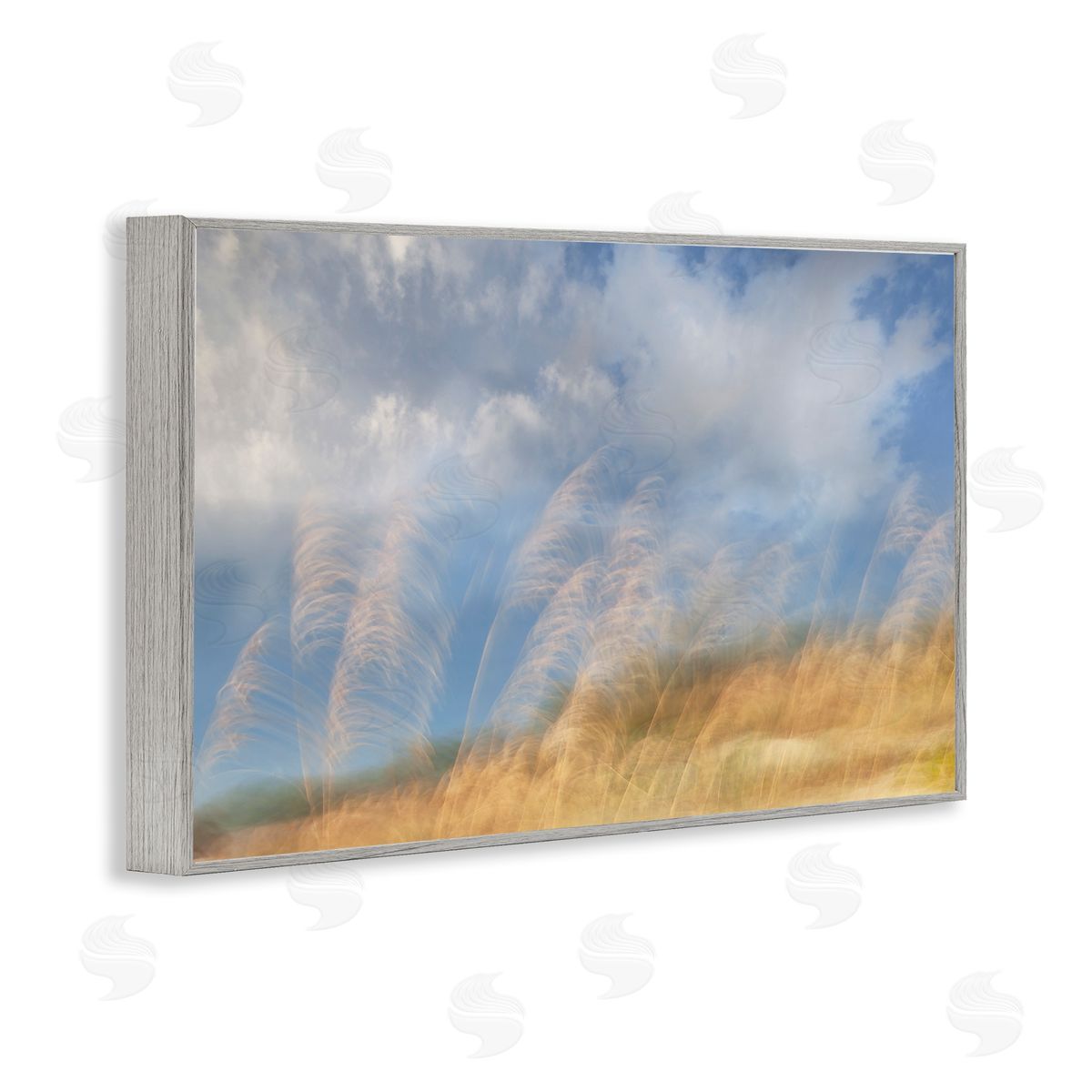 Karin Connolly Waves Of Terra Landscape Canvas Wall Art Print