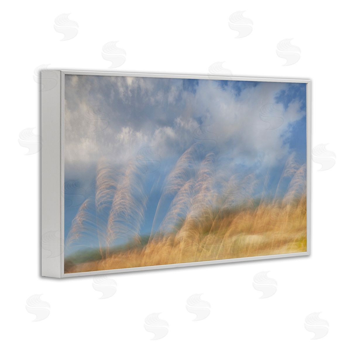 Karin Connolly Waves Of Terra Landscape Canvas Wall Art Print