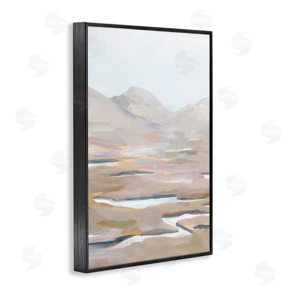 Hannah Dawson Earthbound Serenity in Neutrals Canvas Wall Art Print
