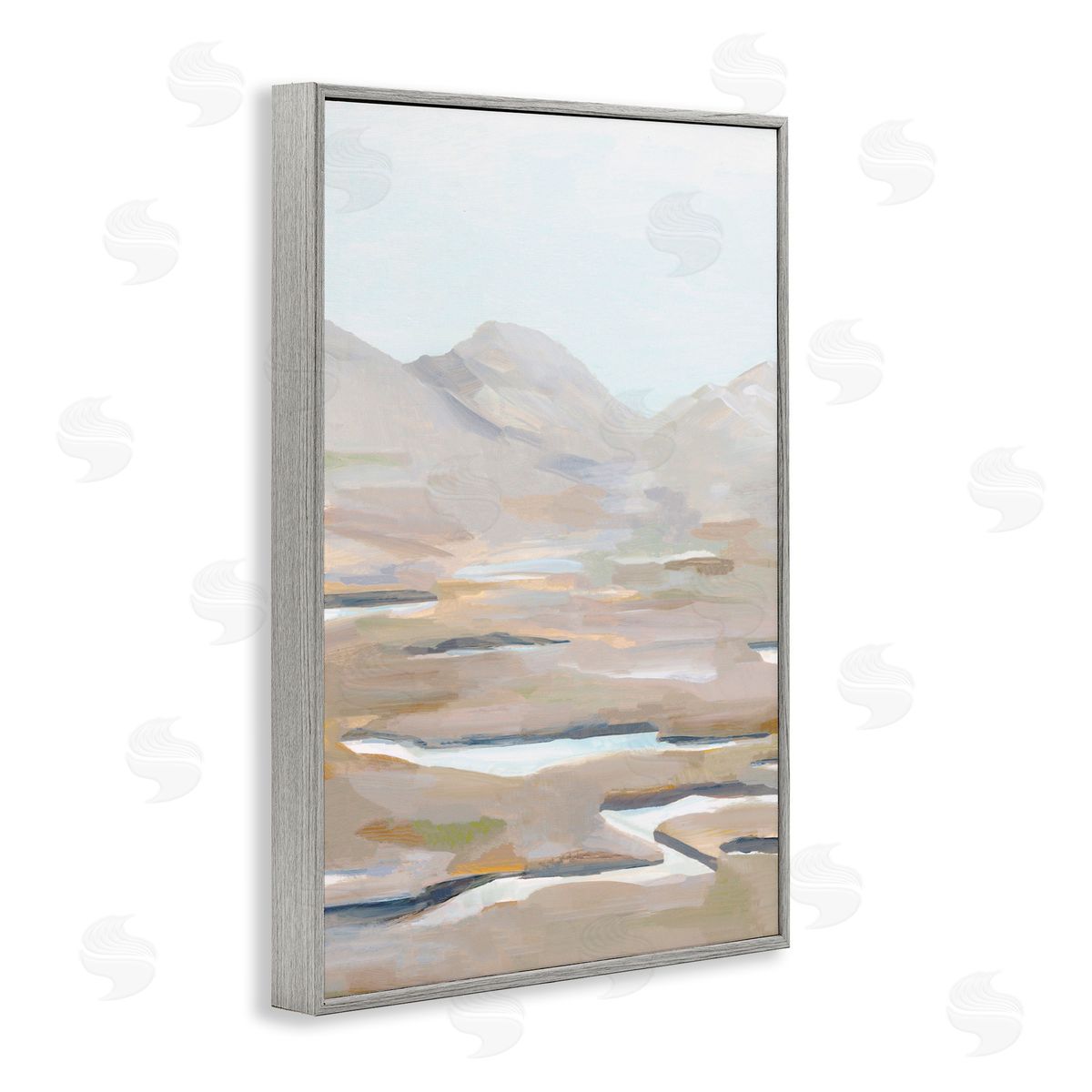 Hannah Dawson Earthbound Serenity in Neutrals Canvas Wall Art Print
