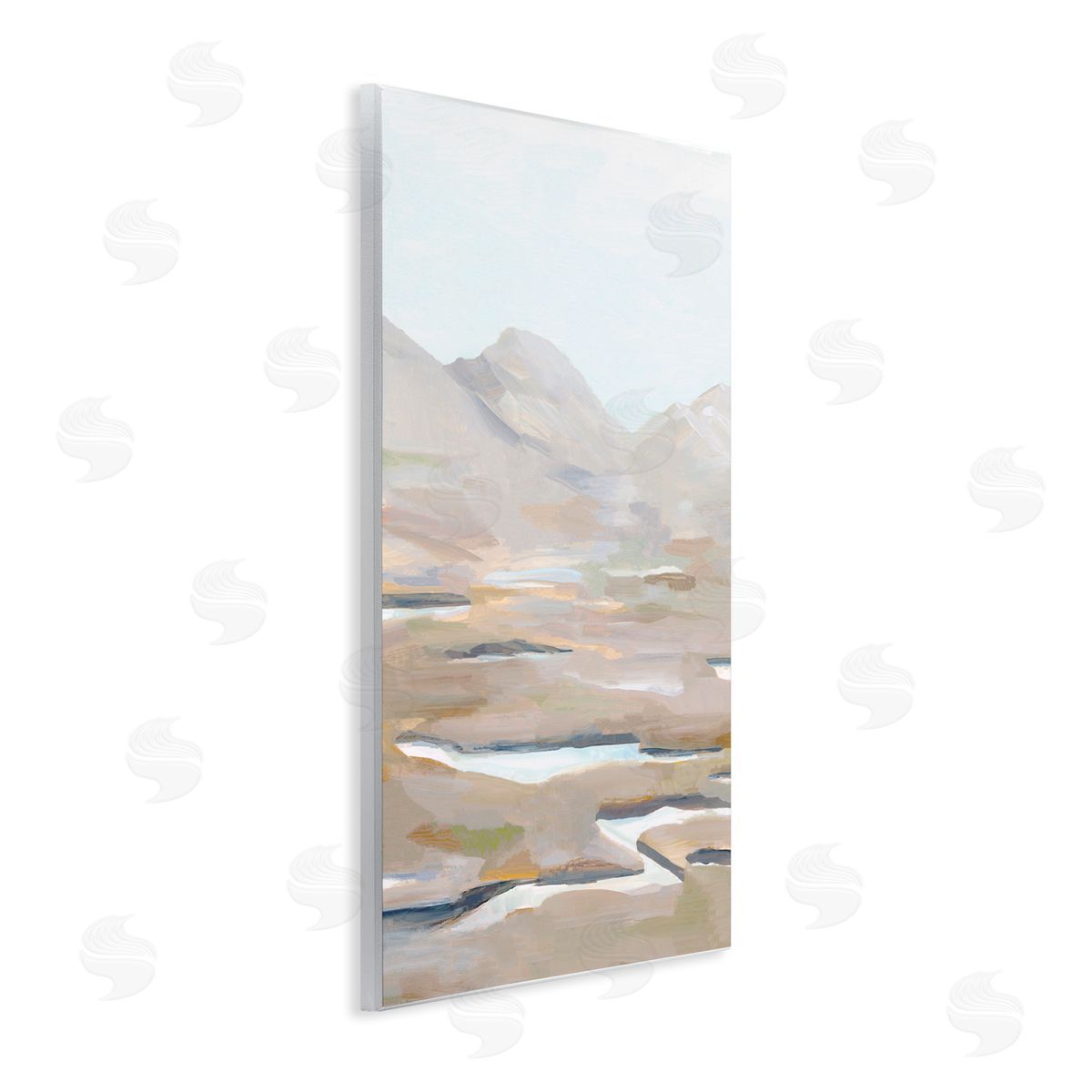 Hannah Dawson Earthbound Serenity in Neutrals Canvas Wall Art Print