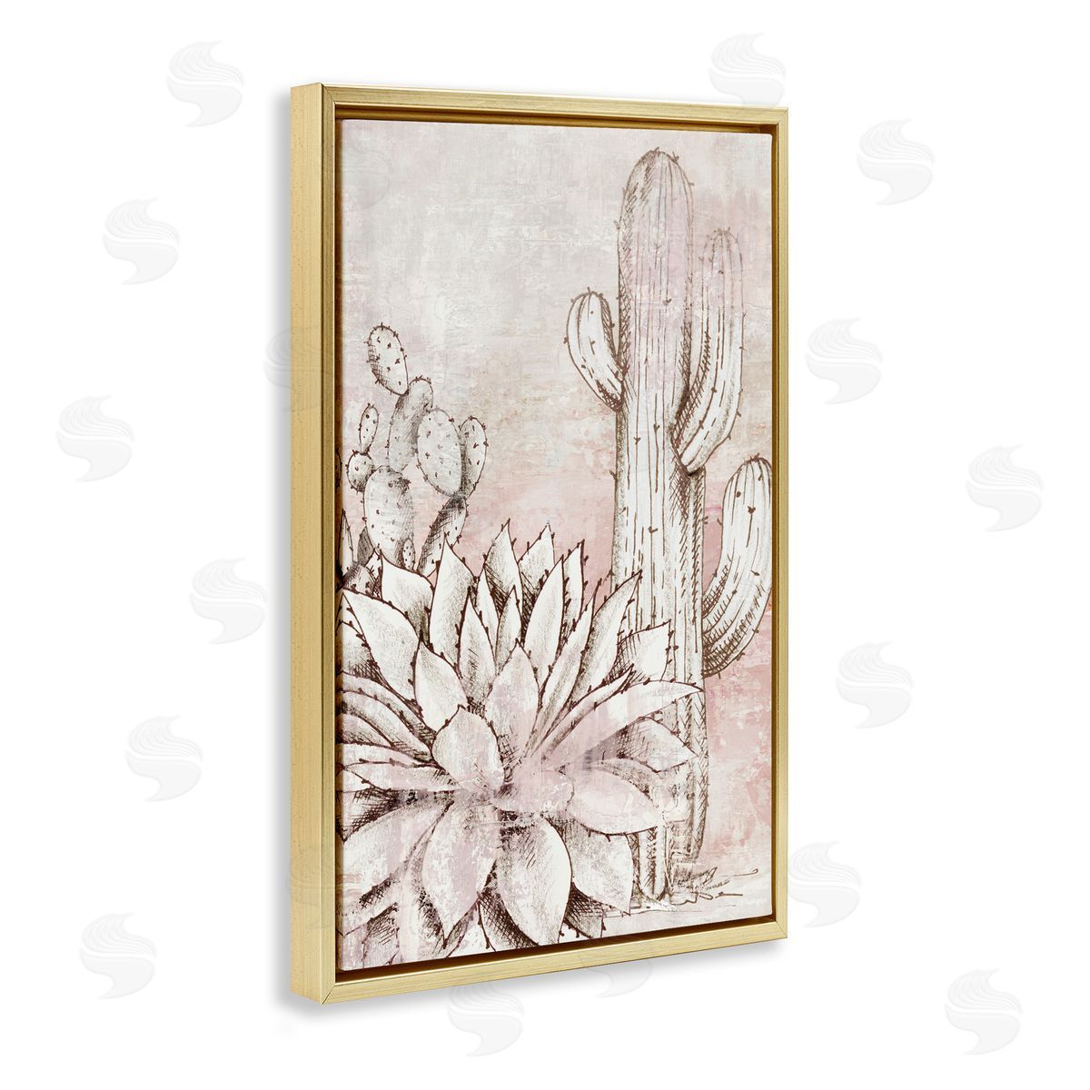 Luna Mavis Oasis Guardians Botanicals Canvas Wall Art Print