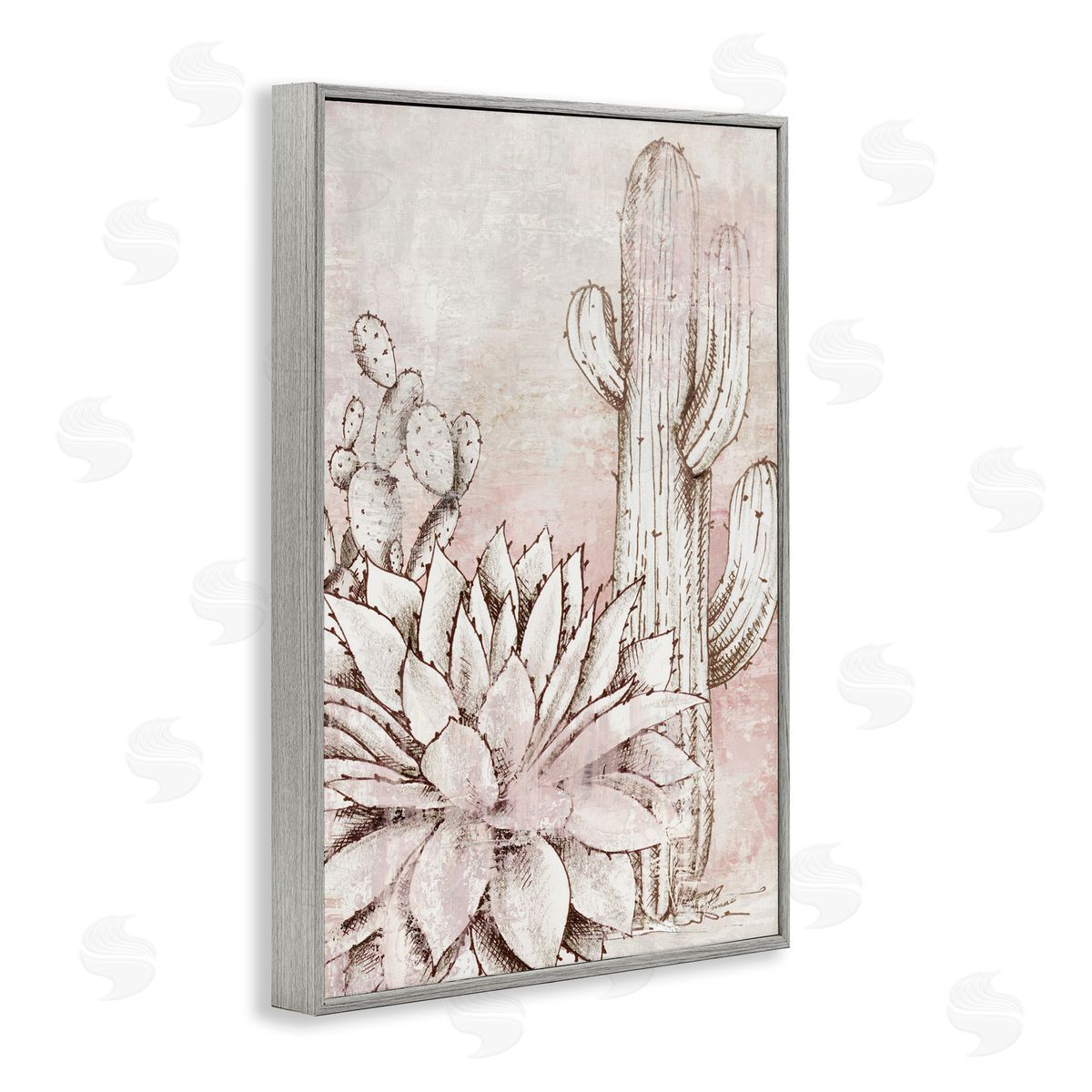 Luna Mavis Oasis Guardians Botanicals Canvas Wall Art Print
