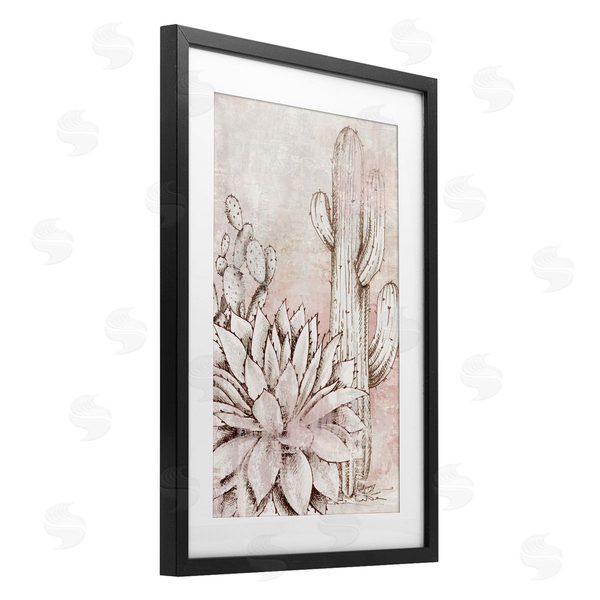 Luna Mavis Oasis Guardians Botanicals Canvas Wall Art Print