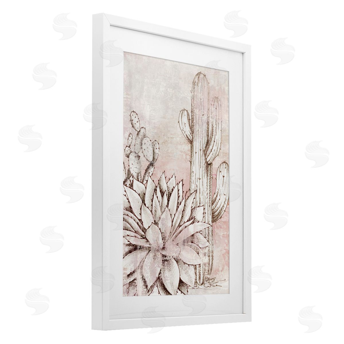 Luna Mavis Oasis Guardians Botanicals Canvas Wall Art Print