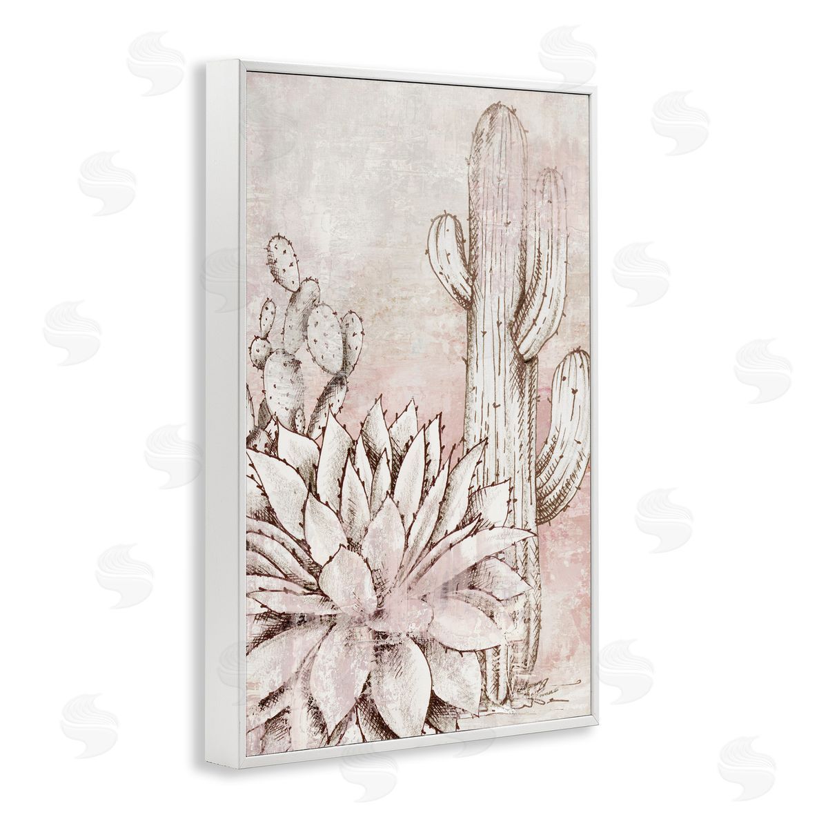 Luna Mavis Oasis Guardians Botanicals Canvas Wall Art Print