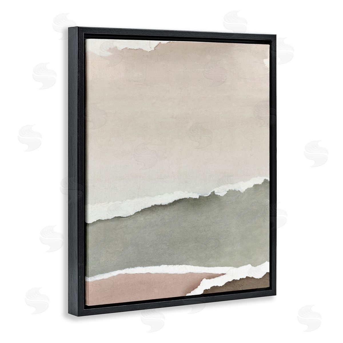 Emma Peal Torn Whispers Abstraction Canvas Wall Art Print