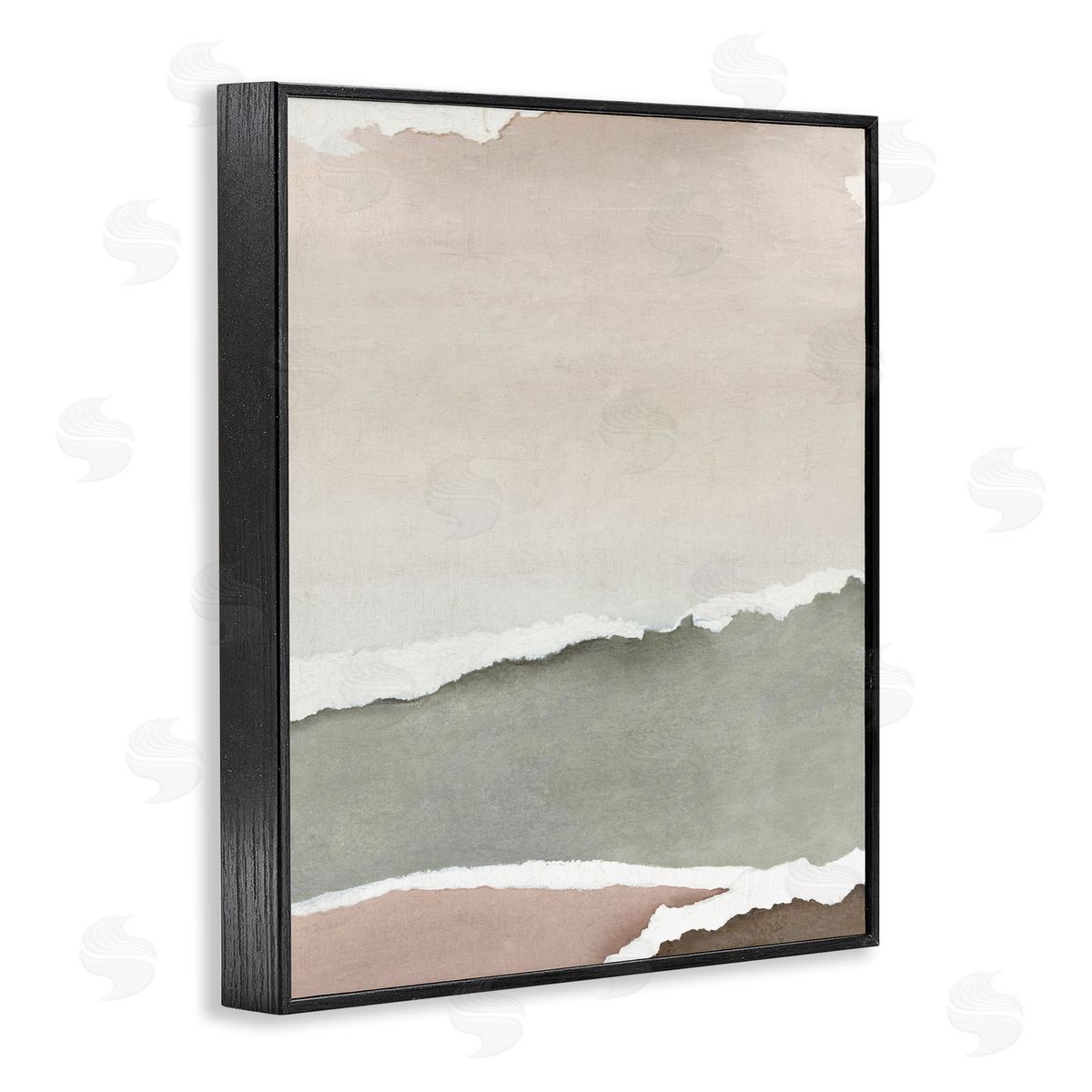 Emma Peal Torn Whispers Abstraction Canvas Wall Art Print