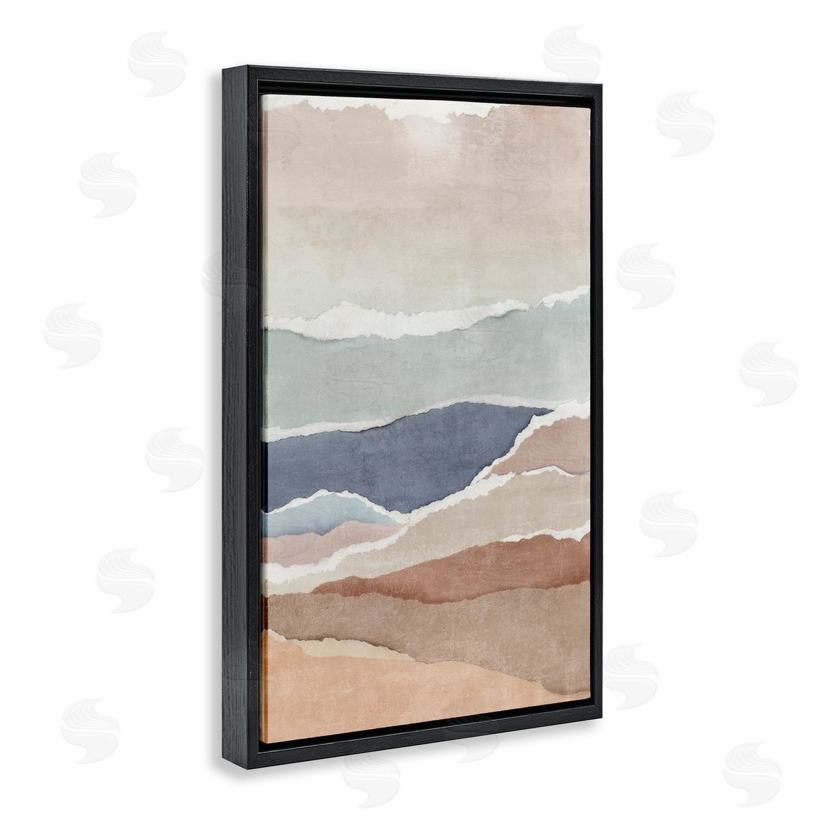 Emma Peal Fragments Of The Tide Canvas Wall Art Print