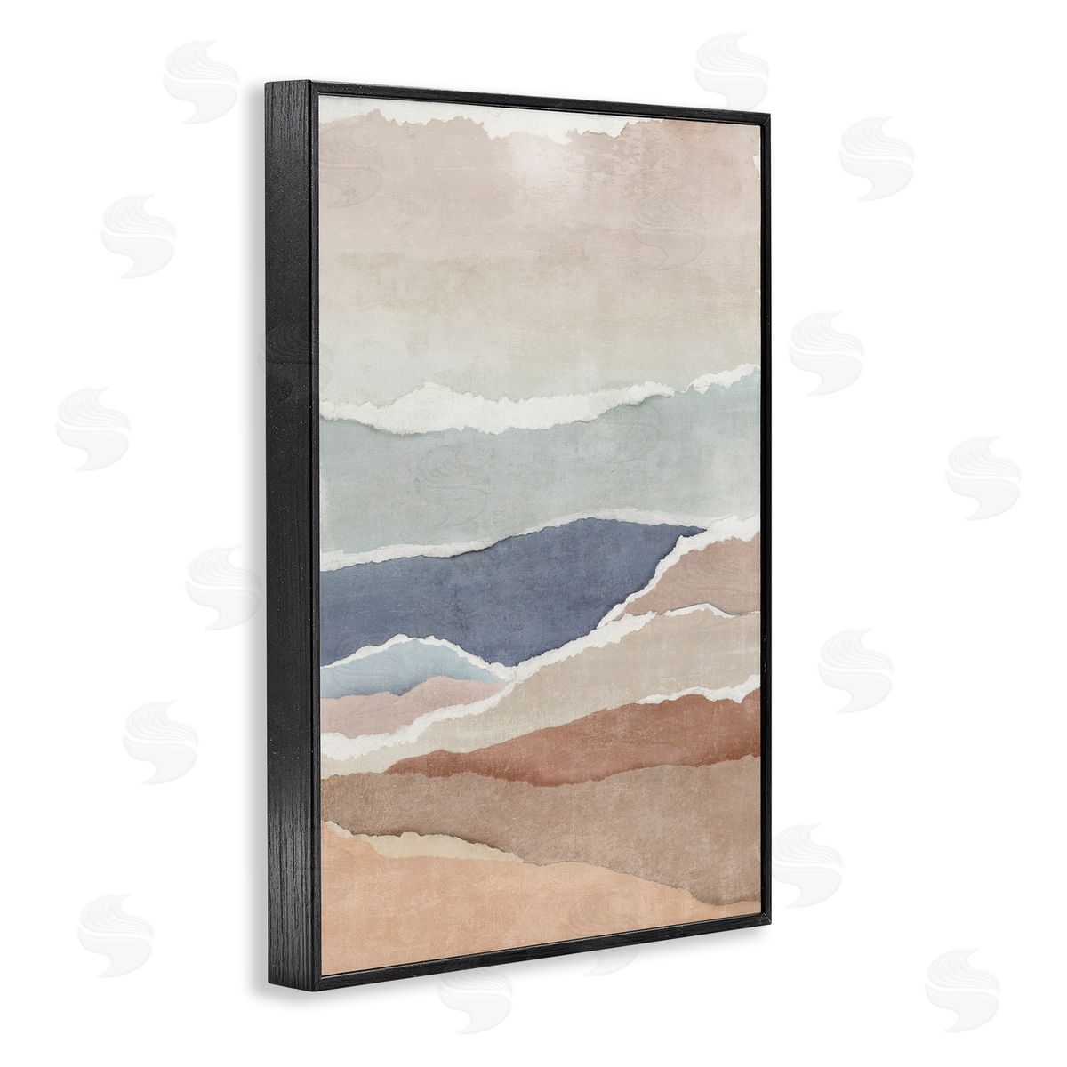 Emma Peal Fragments Of The Tide Canvas Wall Art Print
