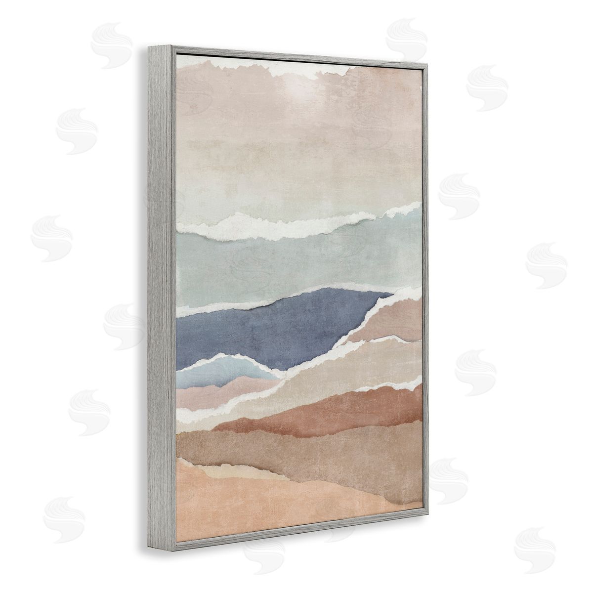 Emma Peal Fragments Of The Tide Canvas Wall Art Print