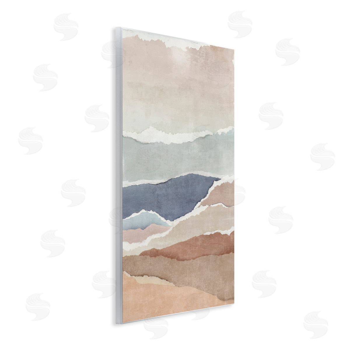 Emma Peal Fragments Of The Tide Canvas Wall Art Print