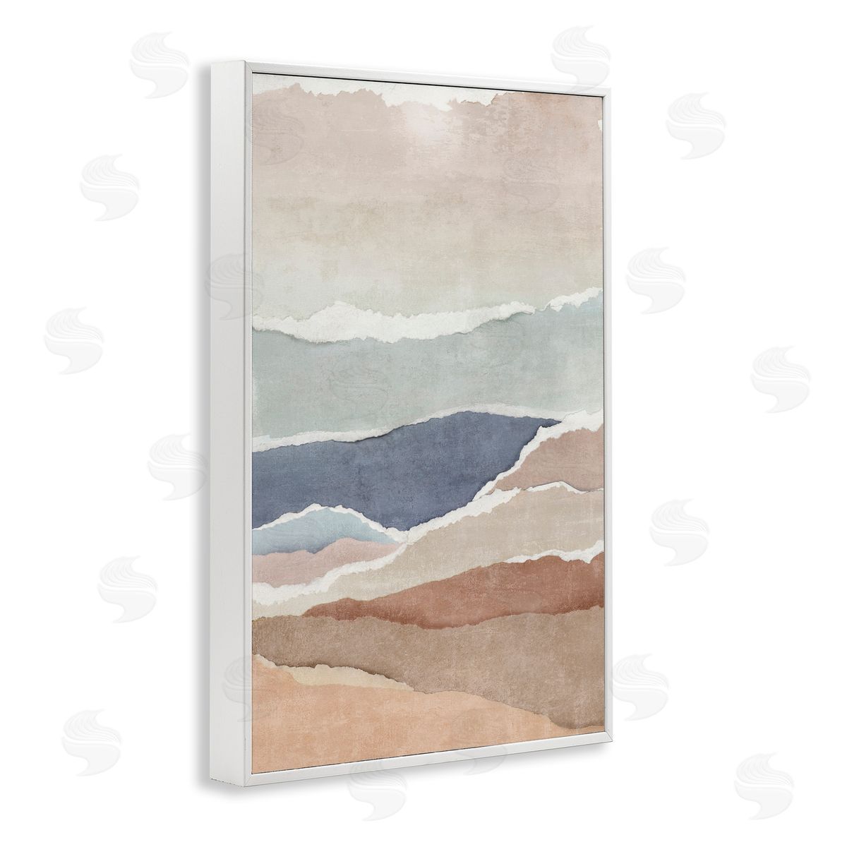 Emma Peal Fragments Of The Tide Canvas Wall Art Print