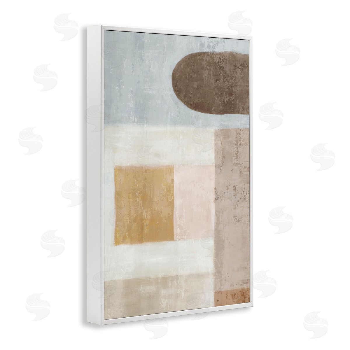 Emma Peal Subtle Drift in Neutrals Canvas Wall Art Print