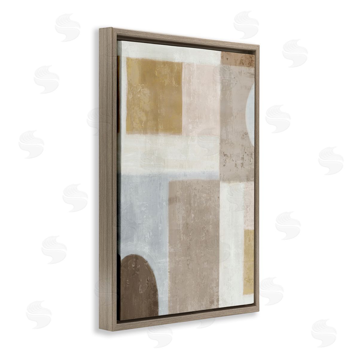 Emma Peal Subtle Drift Geometrics Canvas Wall Art Print