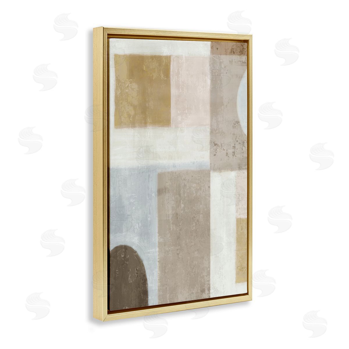 Emma Peal Subtle Drift Geometrics Canvas Wall Art Print