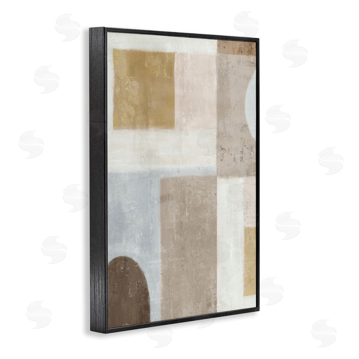 Emma Peal Subtle Drift Geometrics Canvas Wall Art Print