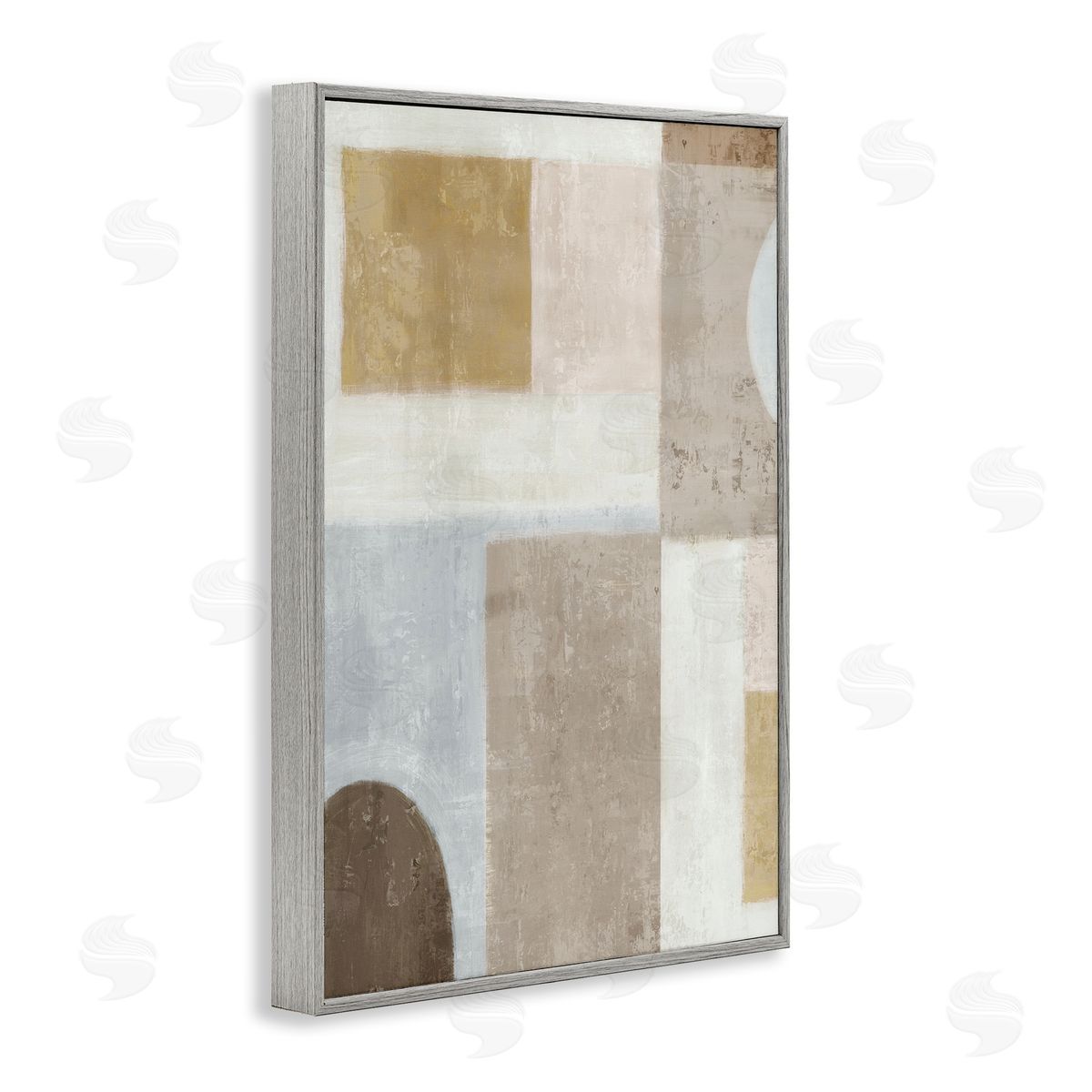 Emma Peal Subtle Drift Geometrics Canvas Wall Art Print