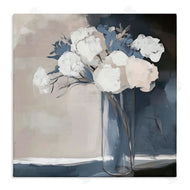 Mona Grace | Gentle Petals Grey & Beige