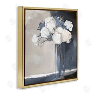 Mona Grace | Gentle Petals Grey & Beige