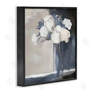 Mona Grace | Gentle Petals Grey & Beige