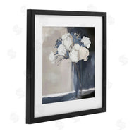 Mona Grace | Gentle Petals Grey & Beige