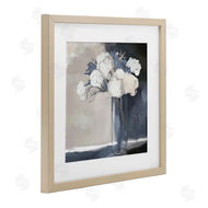 Mona Grace | Gentle Petals Grey & Beige