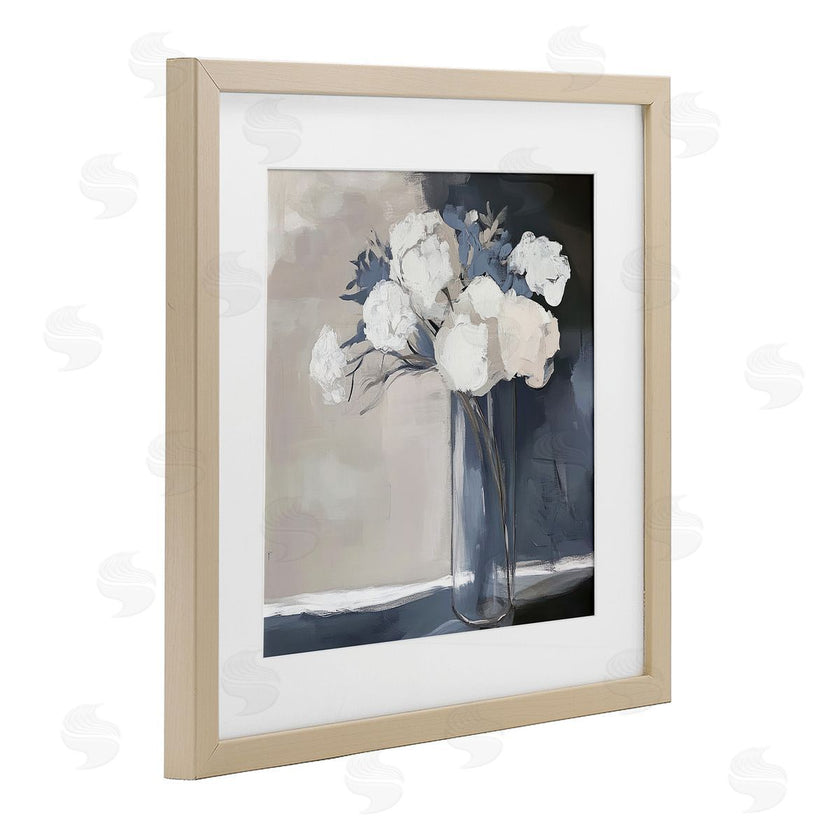 Mona Grace | Gentle Petals Grey & Beige