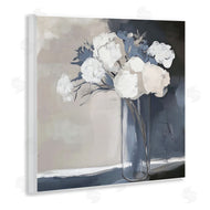 Mona Grace | Gentle Petals Grey & Beige