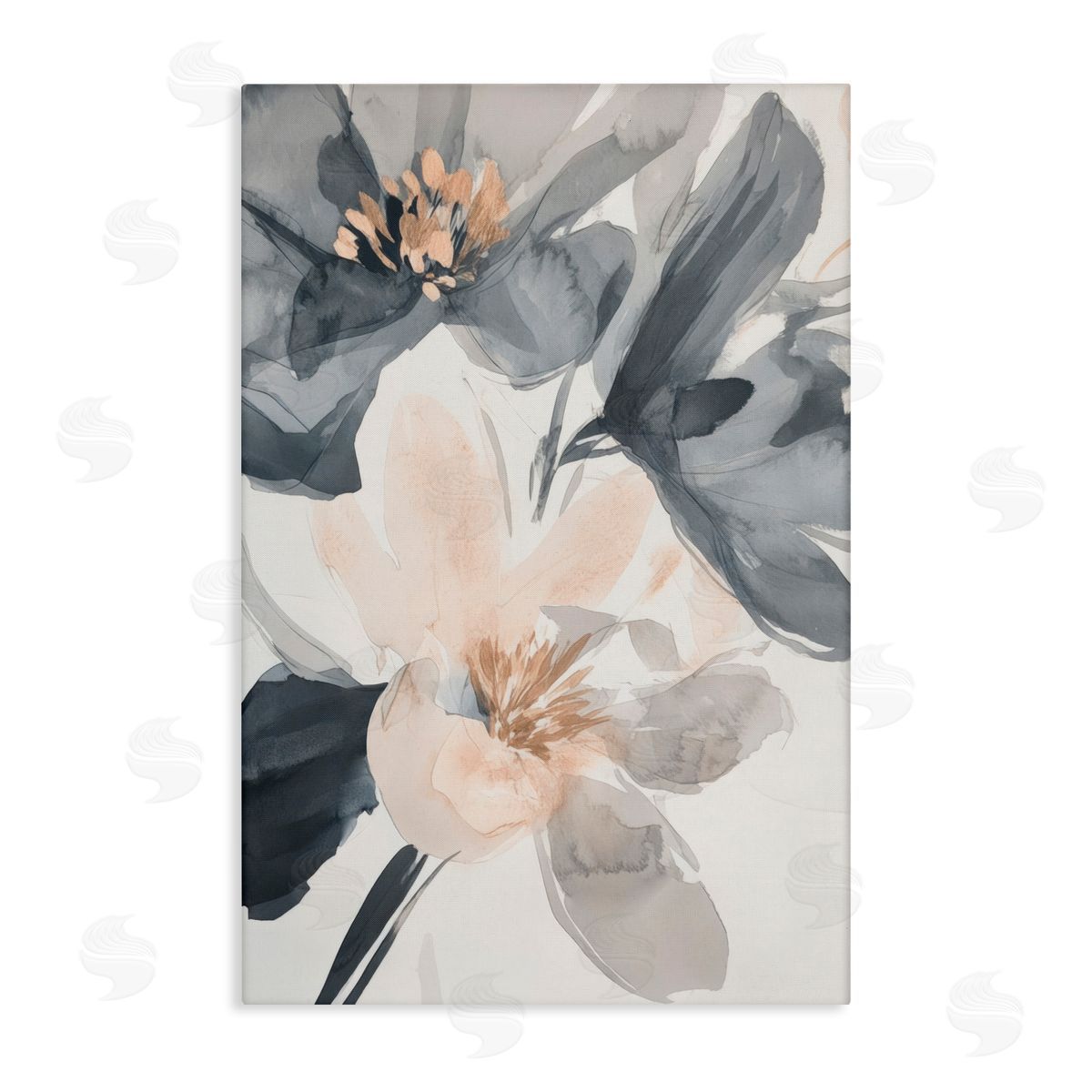 Andrea Haase Abstract Flower Frequencies Canvas Wall Art Print